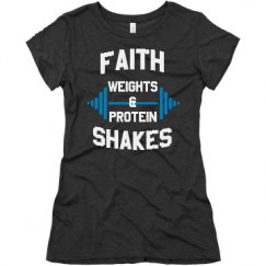 Ladies Slim Fit Super Soft Triblend Tee