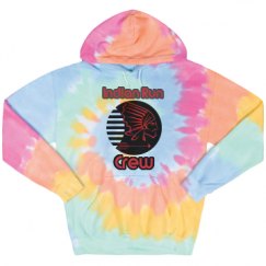 Unisex Tie-Dye Fleece Hoodie