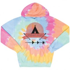 Unisex Tie-Dye Fleece Hoodie