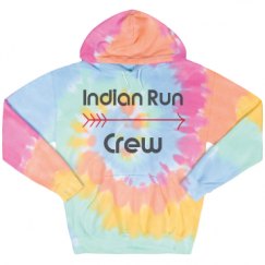 Unisex Tie-Dye Fleece Hoodie
