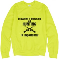Unisex Neon Crewneck Sweatshirt