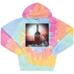 Unisex Tie-Dye Fleece Hoodie