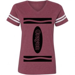 Ladies Relaxed Fit Vintage Sports Tee