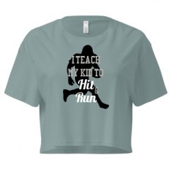 Ladies Festival Cali Crop Top Tee