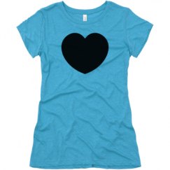 Ladies Slim Fit Super Soft Triblend Tee