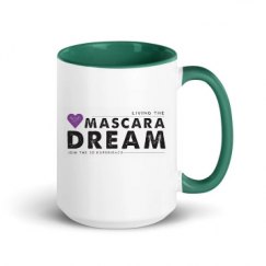 15oz Ceramic Mug with Color Inside