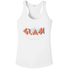 GLAM Athletic Racerback Orange