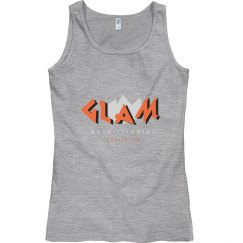 GLAM Semifitted Tank Orange