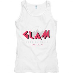 GLAM Semifitted Tank Red