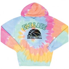 Unisex Tie-Dye Fleece Hoodie