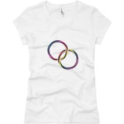 Ladies Slim Fit Basic Promo Jersey Tee