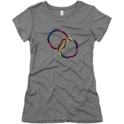 Ladies Slim Fit Super Soft Triblend Tee
