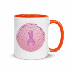 11oz Ceramic Mug with Color Inside