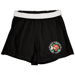 Slim Fit Cheer Shorts