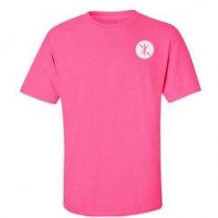 Unisex Ultra Cotton Safety Neon Crewneck Tee