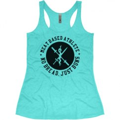 Ladies Slim Fit Super Soft Racerback Triblend Tank