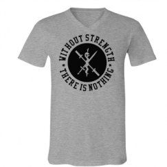 Unisex V-Neck Jersey Tee