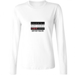 Ladies Relaxed Fit Basic Long Sleeve Tee