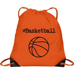 #Basketball cinch bag