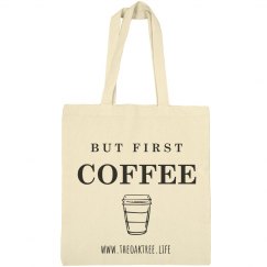 "But First Coffee" bag