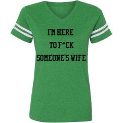 Ladies Relaxed Fit Vintage Sports Tee