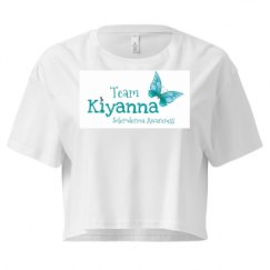 Ladies Festival Cali Crop Top Tee