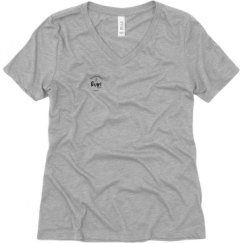 Ladies Relaxed Fit V-Neck Tee