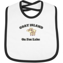 Infant Contrast Trim Bib