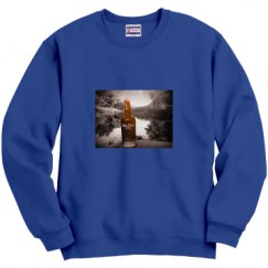Unisex Film and Foil Crewneck Sweatshirt
