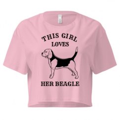 Ladies Festival Cali Crop Top Tee