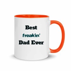 11oz Ceramic Mug with Color Inside