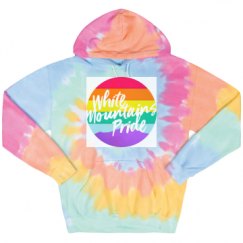 Unisex Tie-Dye Fleece Hoodie