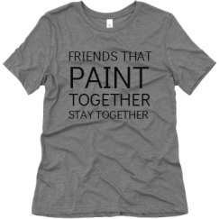 Ladies Relaxed Fit Super Soft Triblend Tee