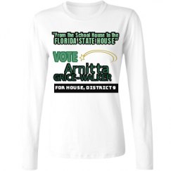 Ladies Relaxed Fit Basic Long Sleeve Tee