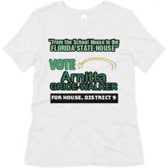 Ladies Relaxed Fit Super Soft Triblend Tee