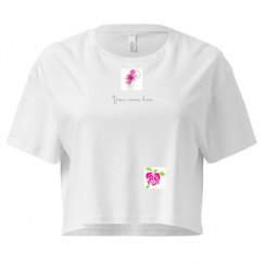 Ladies Festival Cali Crop Top Tee