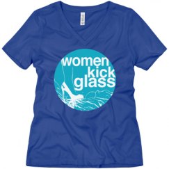 Ladies Relaxed Fit V-Neck Tee