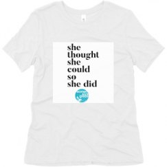 Ladies Relaxed Fit Super Soft Triblend Tee