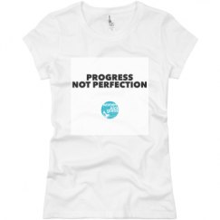 Ladies Slim Fit Basic Promo Jersey Tee