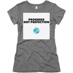 Ladies Slim Fit Super Soft Triblend Tee