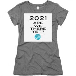 Ladies Slim Fit Super Soft Triblend Tee