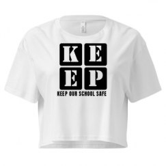 Ladies Festival Cali Crop Top Tee