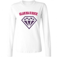 Ladies Relaxed Fit Basic Long Sleeve Tee