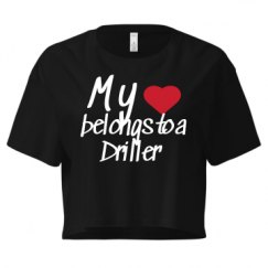 Ladies Festival Cali Crop Top Tee