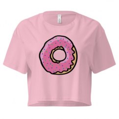 Ladies Festival Cali Crop Top Tee