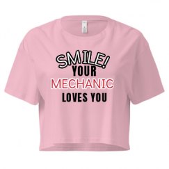 Ladies Festival Cali Crop Top Tee