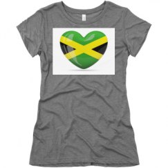 Ladies Slim Fit Super Soft Triblend Tee