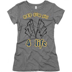 Ladies Slim Fit Super Soft Triblend Tee