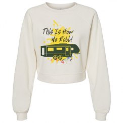 Women's Raglan Pullover Fleece