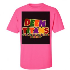 Unisex Ultra Cotton Safety Neon Crewneck Tee